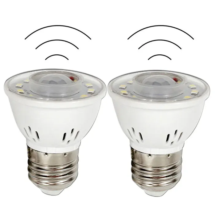 spotlight light PIR LED Lamp Motion Sensor Light Bulb 3W E27 outdoor flood lights with sensor