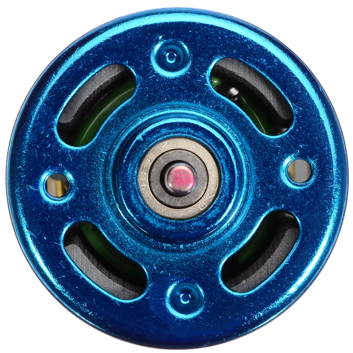 Moteur électrique RC 36mm 6-24V 30000tr/min avec câbles et connecteurs, vue avant