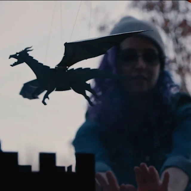 Sárkány Grill Dekoráció Fém 3D Kreatív Parti Kiegészítő A Kerti Otthoni Dekorációhoz - Image 4