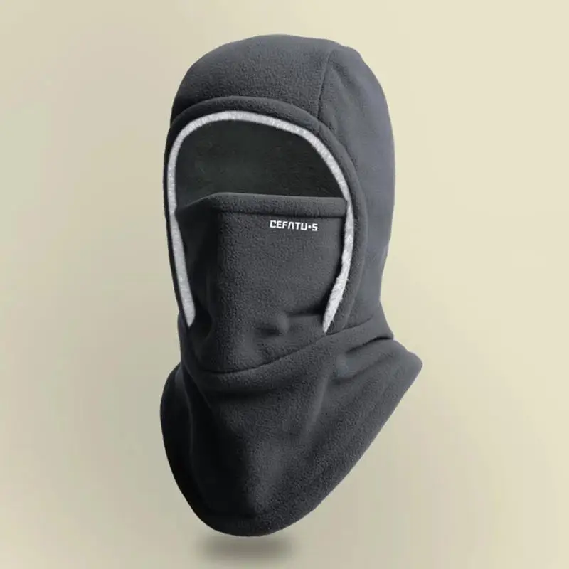 Warme Fleece-Reit-Vollgesichtsmasken-Abdeckungen, Outdoor-Sturmhaube, Fahrradkappe, Motorrad-Ski-Gesichtsmaske, warme, winddichte Abdeckung, Hut – Detail 13
