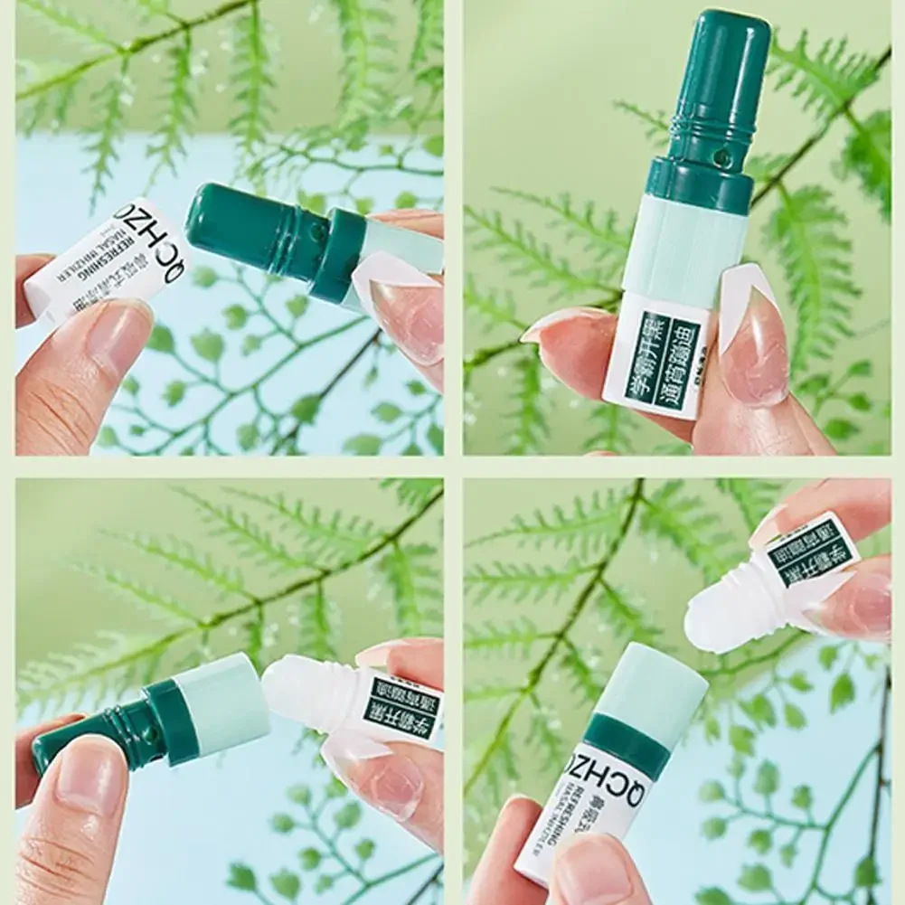 Mint Cooling Stick Nasal Inhalation Cooling Oil For Refreshing Mind Peppermint Stick For Students Anti Drowsiness