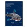 RC Lighted Shark Toy, 2.4G Wireless For Kids, Pool Water Boat Toy Includes 2 Batteries 4