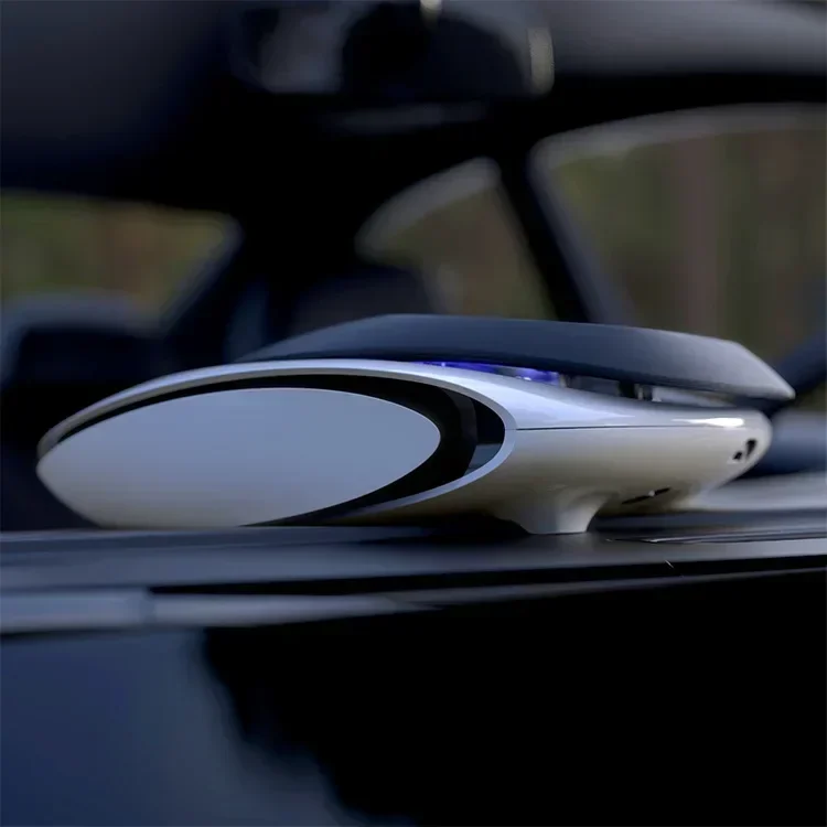 Xiaomi Mijia Car Air Purifier Solar Powered Eco-friendly Negative Ion Vehicle Air Cleaner Car PM2.5 Odor Anion Oxygen Purifier 3