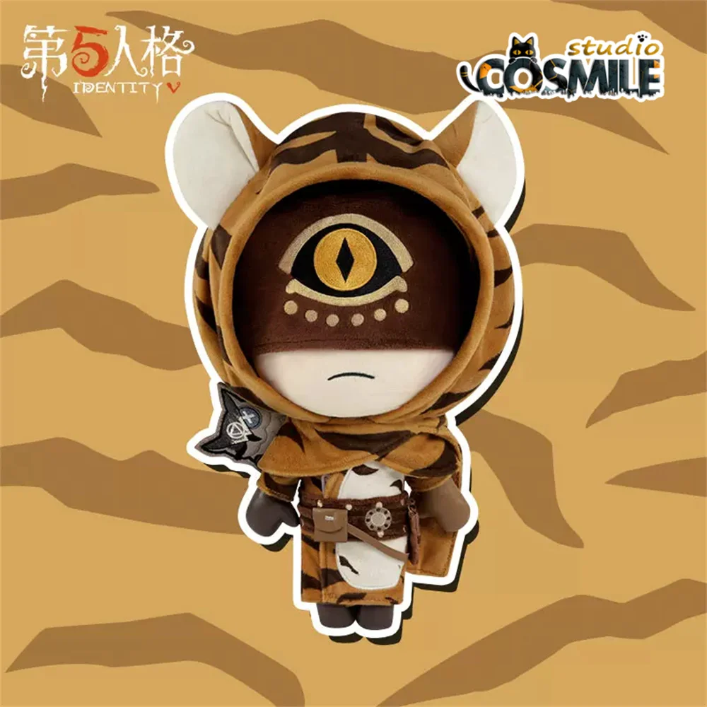 

Cosmile Identity V Official Original Survivor Eli Clark Tiger Seer Skin Stuffed Plushie Plush Doll Toy Body with Clothes Sa