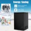 3.5 Cubic Feet Chest Freezer with Removable Basket, from 6.8℉ to -4℉ Free Standing Compact Fridge Freezer for Home/Kitc 3