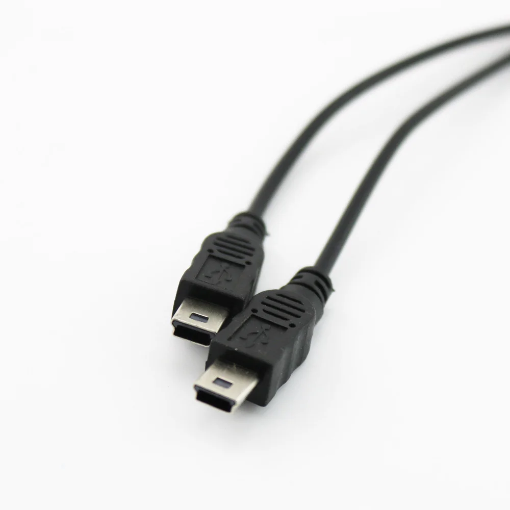 

1PCS Micro USB 2.0 Splitter Y 1 Female To 2 Male Data Charge Cable Extension Cord For Phone High Quality Sync Data Cable