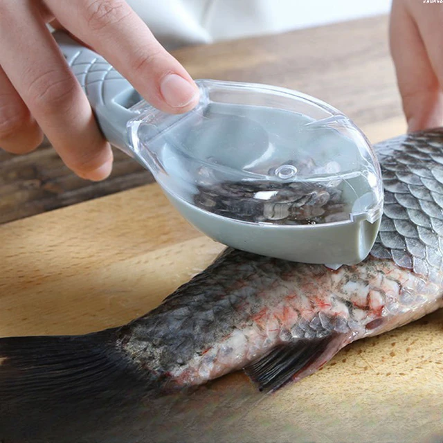 Fish Scale Grille Scraper Fish Cleaning Tool with Cover Scraper