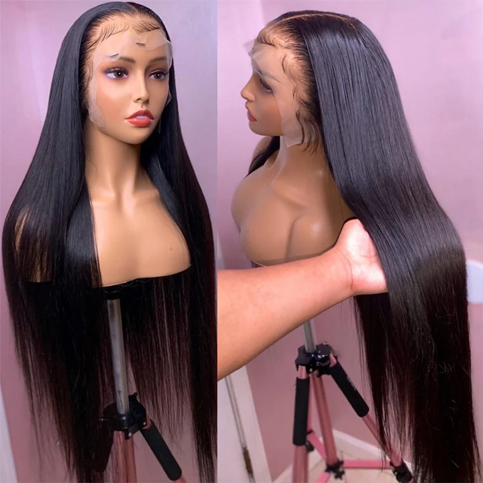 

30 Inch Straight Lace Front Wigs Human Hair 13X6 Hd Lace Frontal Wig Glueless Wigs 13X4 Bone Straight Human Hair Wigs