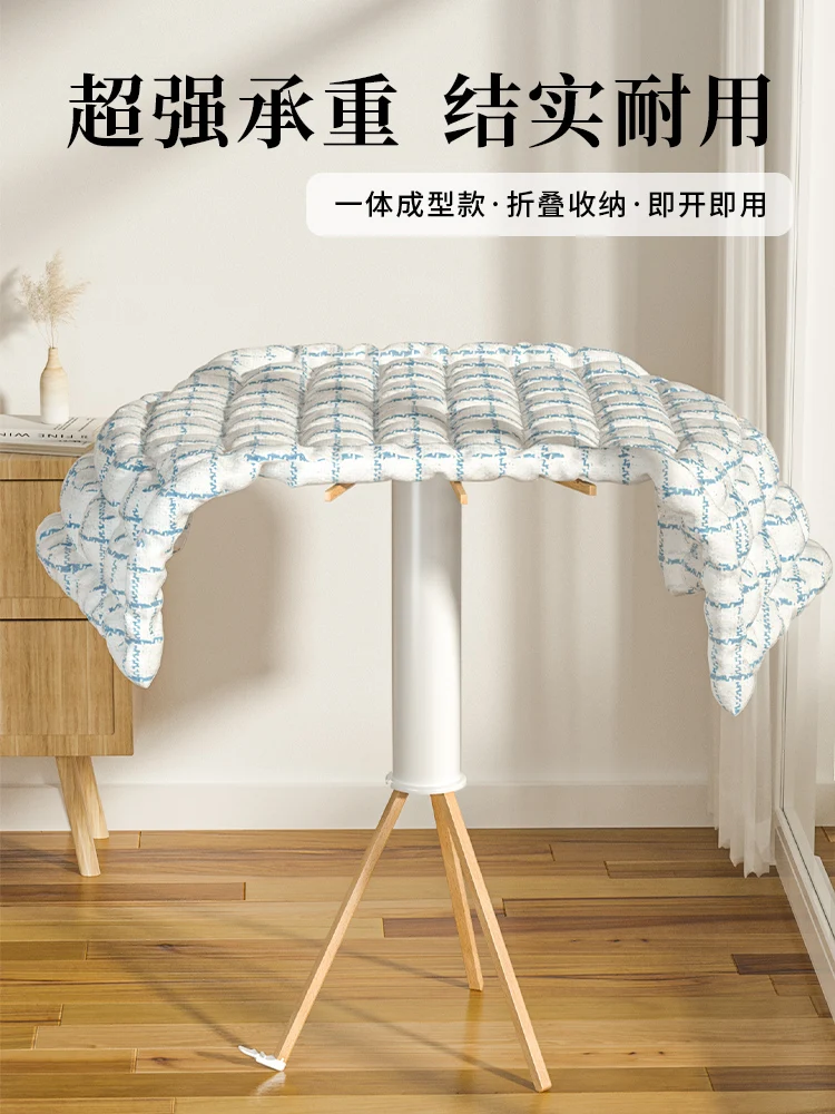 Octopus Drying Rack Floor Folding Balcony Bedroom Household - Temu