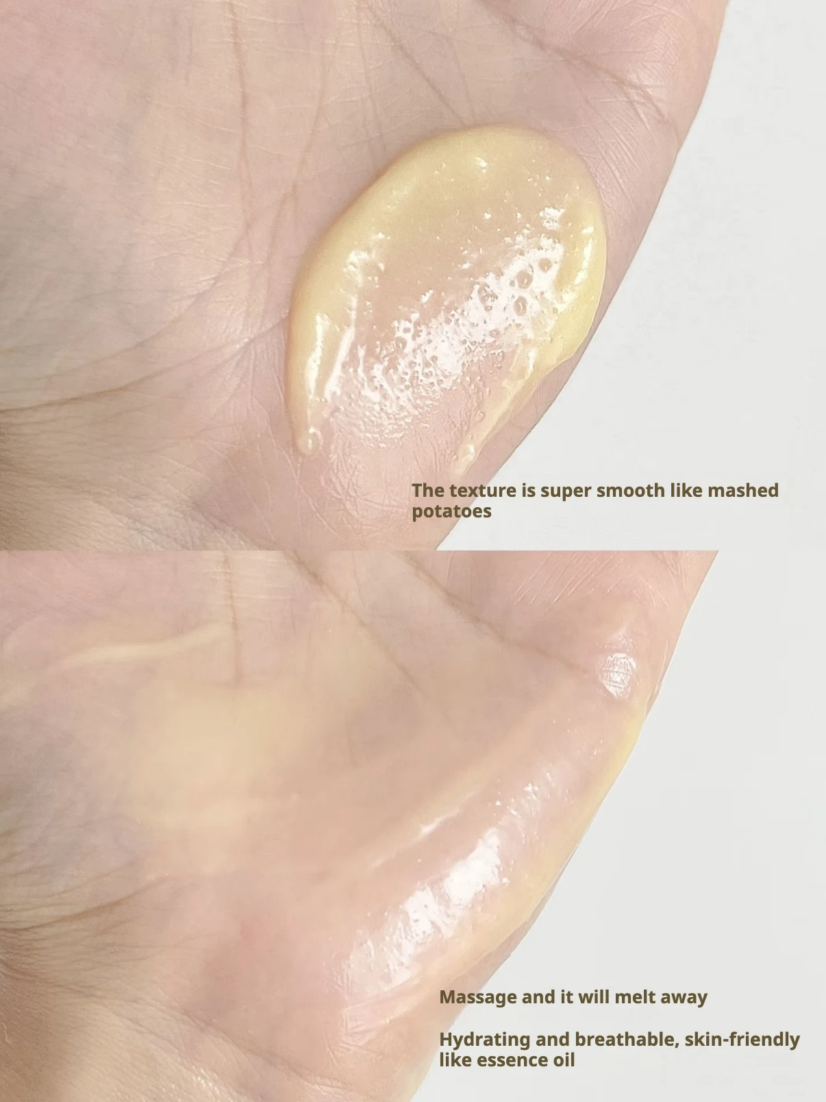 KIMTRUE Mashed Potato Cleansing Cream Makeup Remover Deep Cleansing Face Eyes And Lips Mild Ice Cream Cleansing Oil 90ml 4