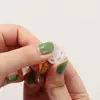 100Pcs Transparent  ABS Plastic Invisible Snap Fasteners Press Button DIY Handmade Crafts  Round Flatback Stud Sewing Accessory 3