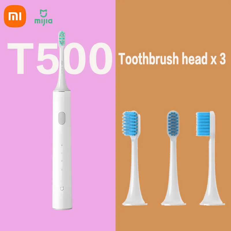 

Зубная щетка Xiaomi Mijia T500 звуковая беспроводная, высокочастотная Водонепроницаемая электрическая с вибрацией для отбеливания зубов
