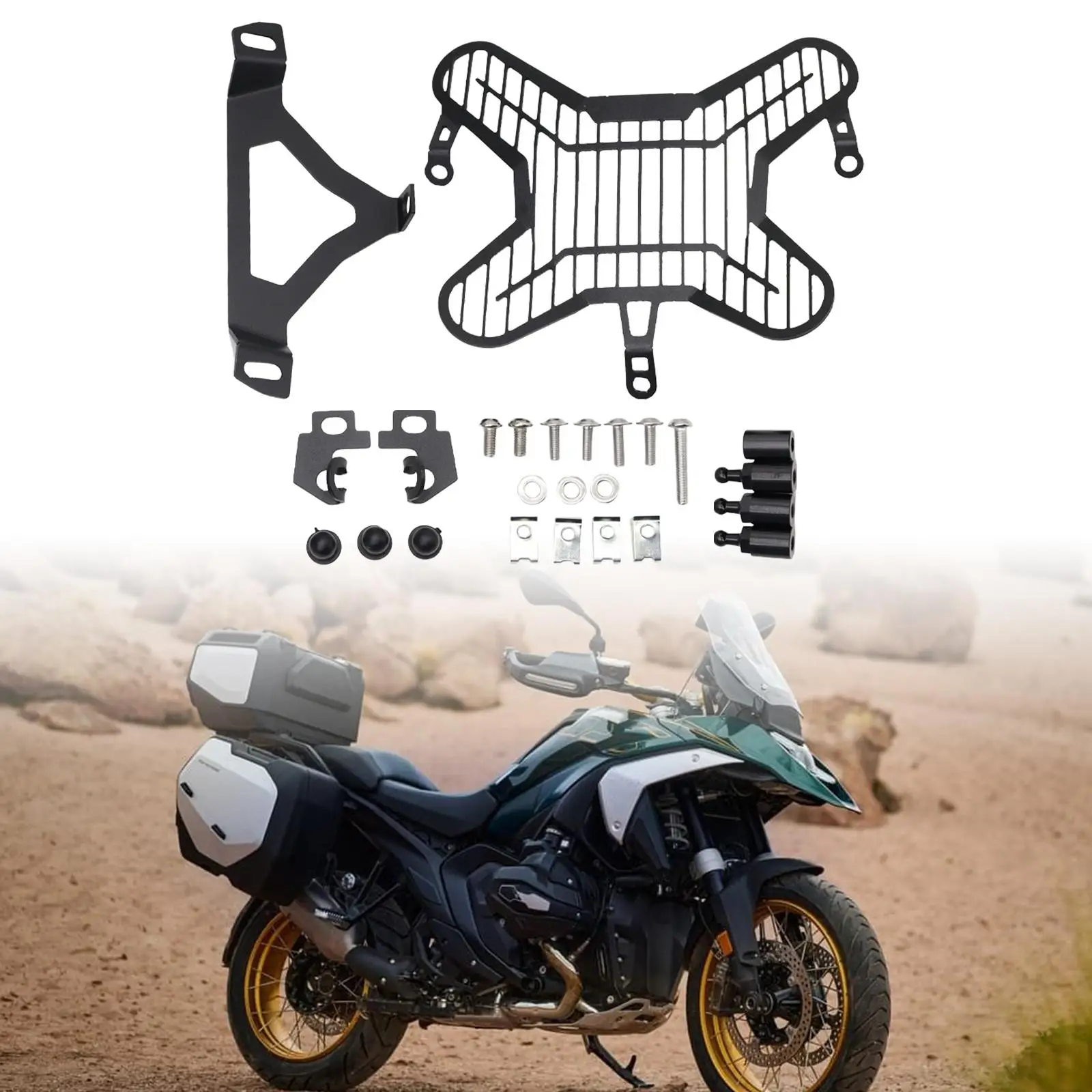 경량 알루미늄 합금 헤드라이트 가드 커버, R1300GS 2023-2024