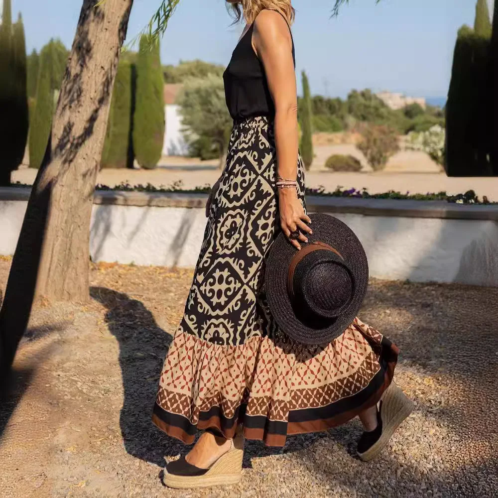 【BOHEMIAN SEOUL】BOHEMSEO CURVED LAYERED SKIRT [正規品] BOHEMIAN SEOUL】BOHEMSEO CURVED LAYERED SKIRT [正規品