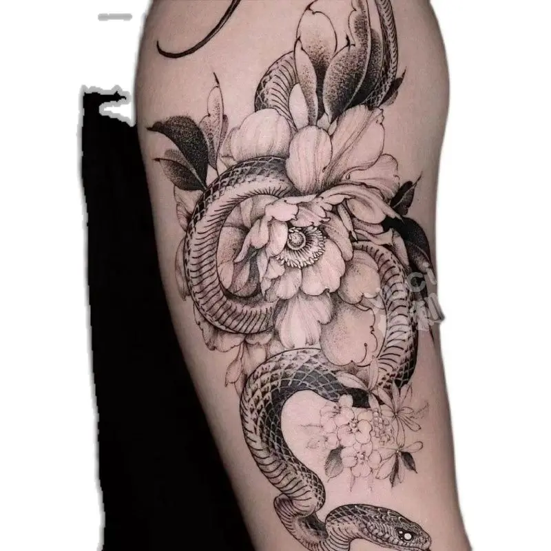 water flower sleeve tattoos for men | Flower tattoo sleeve men, Flower  tattoo sleeve, Men flower tattoo