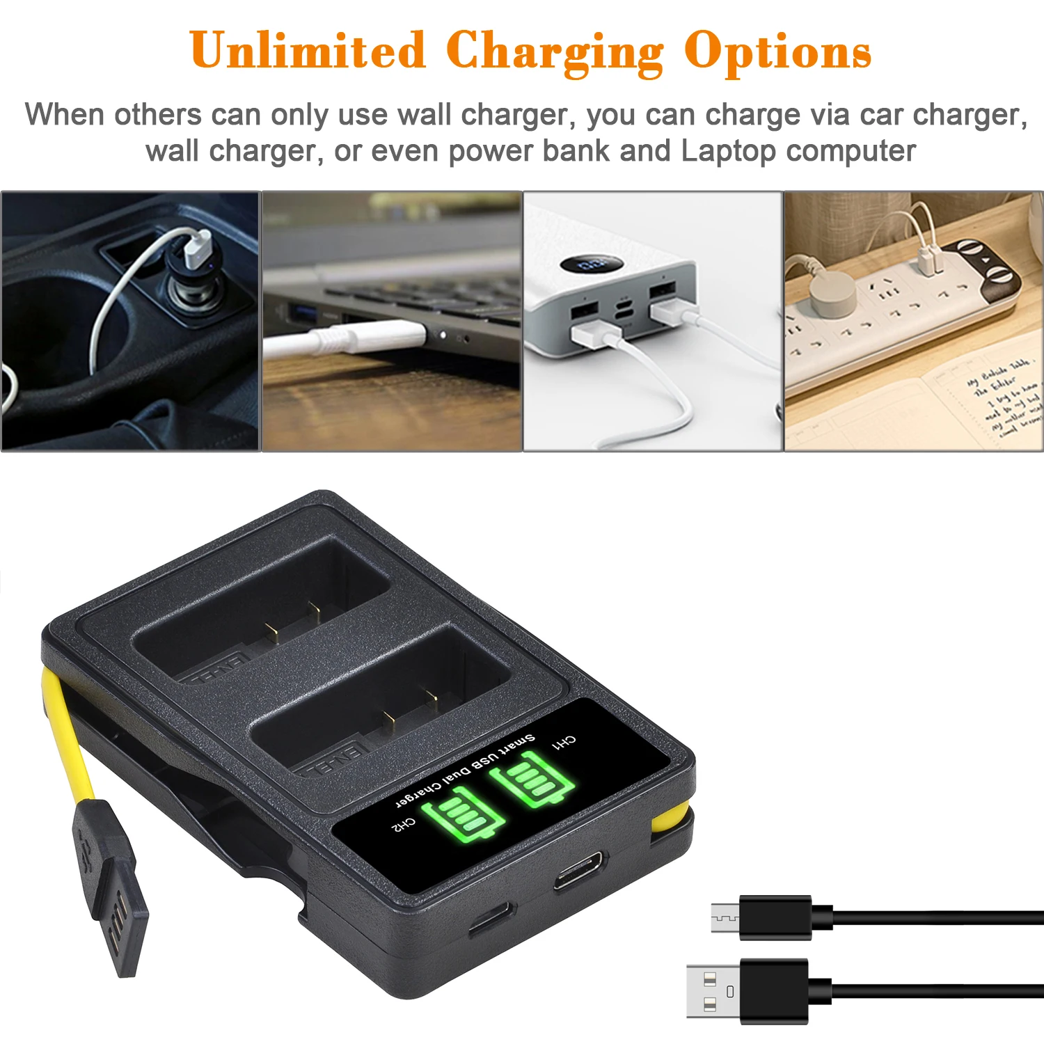 Battery Nikon D3300 2x EN-EL14a Battery For Nikon Coolpix P7000