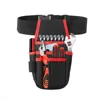 Electrician Tools Bag with 8 Internal Pockets Waist Pouch Belt Storage Holder Organizer Garden Tool Kits Waist Pack Oxford Cloth 4