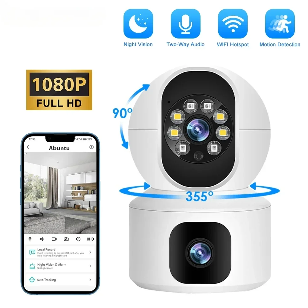 

Беспроводная камера видеонаблюдения с Wi-Fi, 1080P
