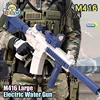 Water Pistol Electric Water Gun Launch Children Summer Fully Automatic Continuous High Pressure Guns Rechargeable Splashing Toys 1