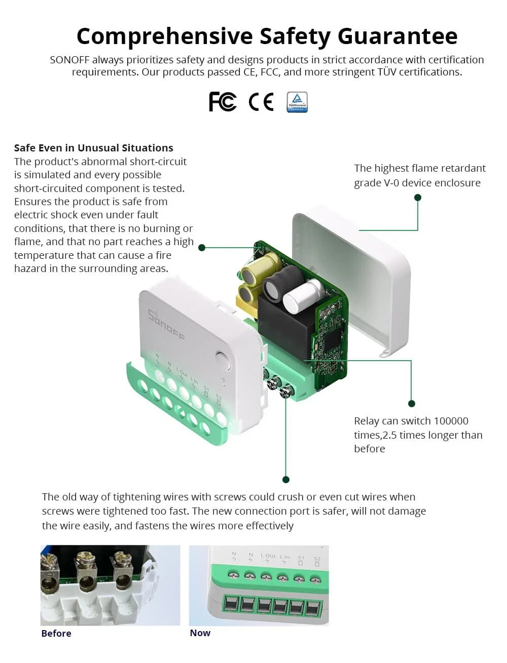MINIR4M Matter MINI R4 Matter Mini R4 Extreme Wifi Smart Switch Matter Relay w