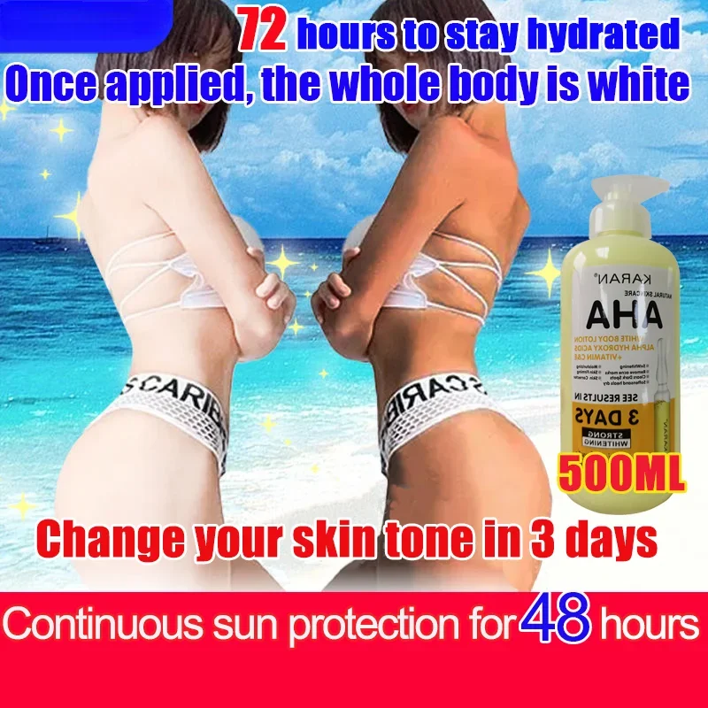 

AHA Whitening Body Lotion Whitening Cream for Dark Skin