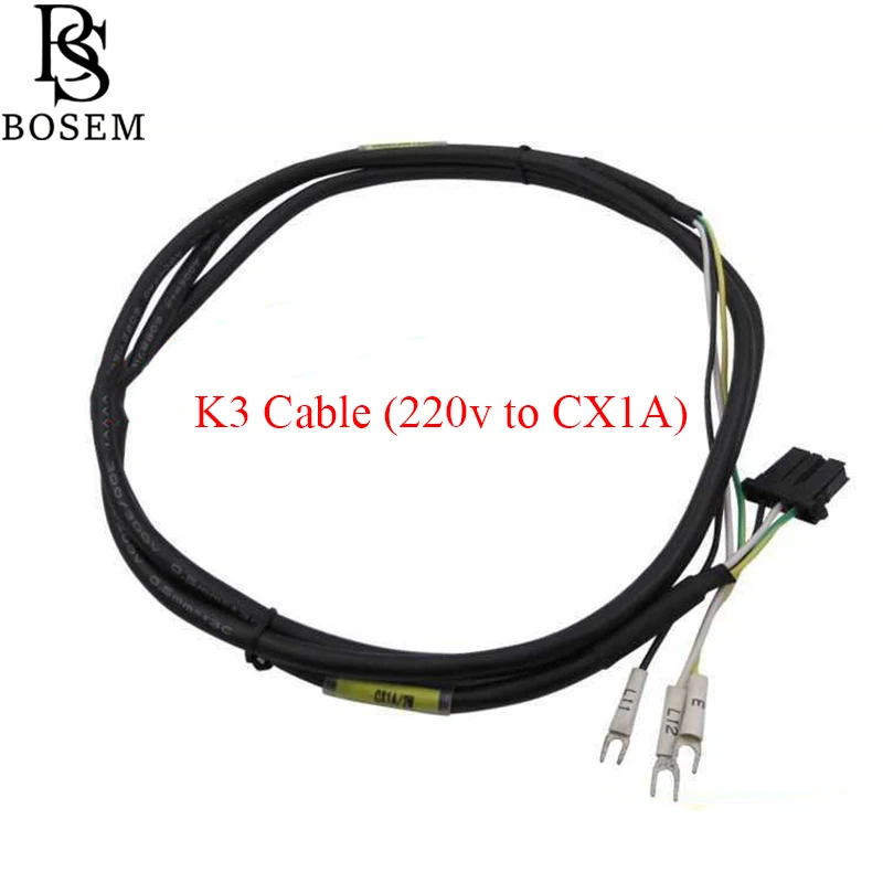 

Новый кабель FANC K4 (между CX1B и CX1A) K3 (от 220 В до CX1A)