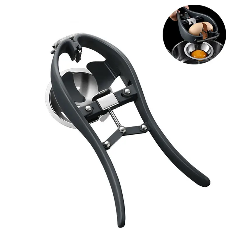

Egg White Separator Stainless Steel Egg Opener Scissors Manual Egg Tools Eggshell Cracker Topper Kitchen Tools Accessories