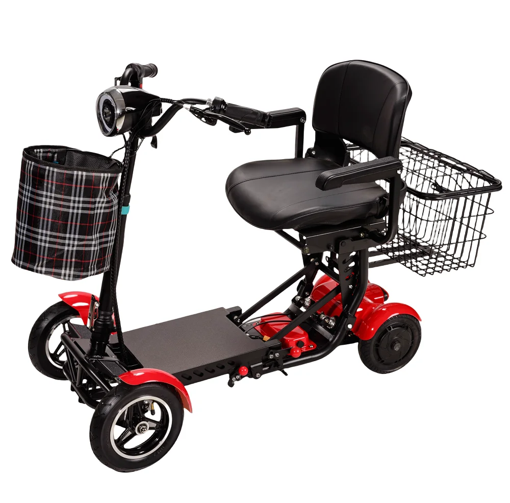 long range street legal handicapped cheapest 500w 10 inch adult 4 wheel electric foldable mobility scooter