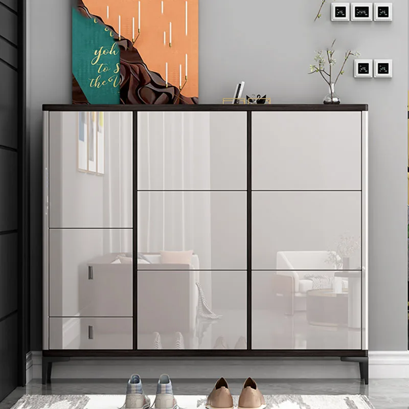 

Show Display Cabinet Shoes Storage Rotating Shoe Corner Cabinet Bags Organizer Bedroom Closets Zapateras Balcony Furniture