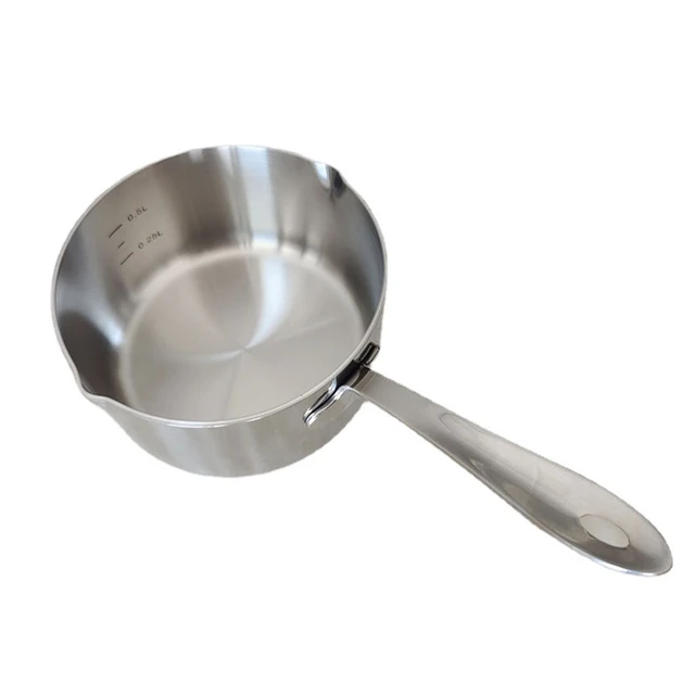 Stainless steel coffee warmer pan, tea milk pot.