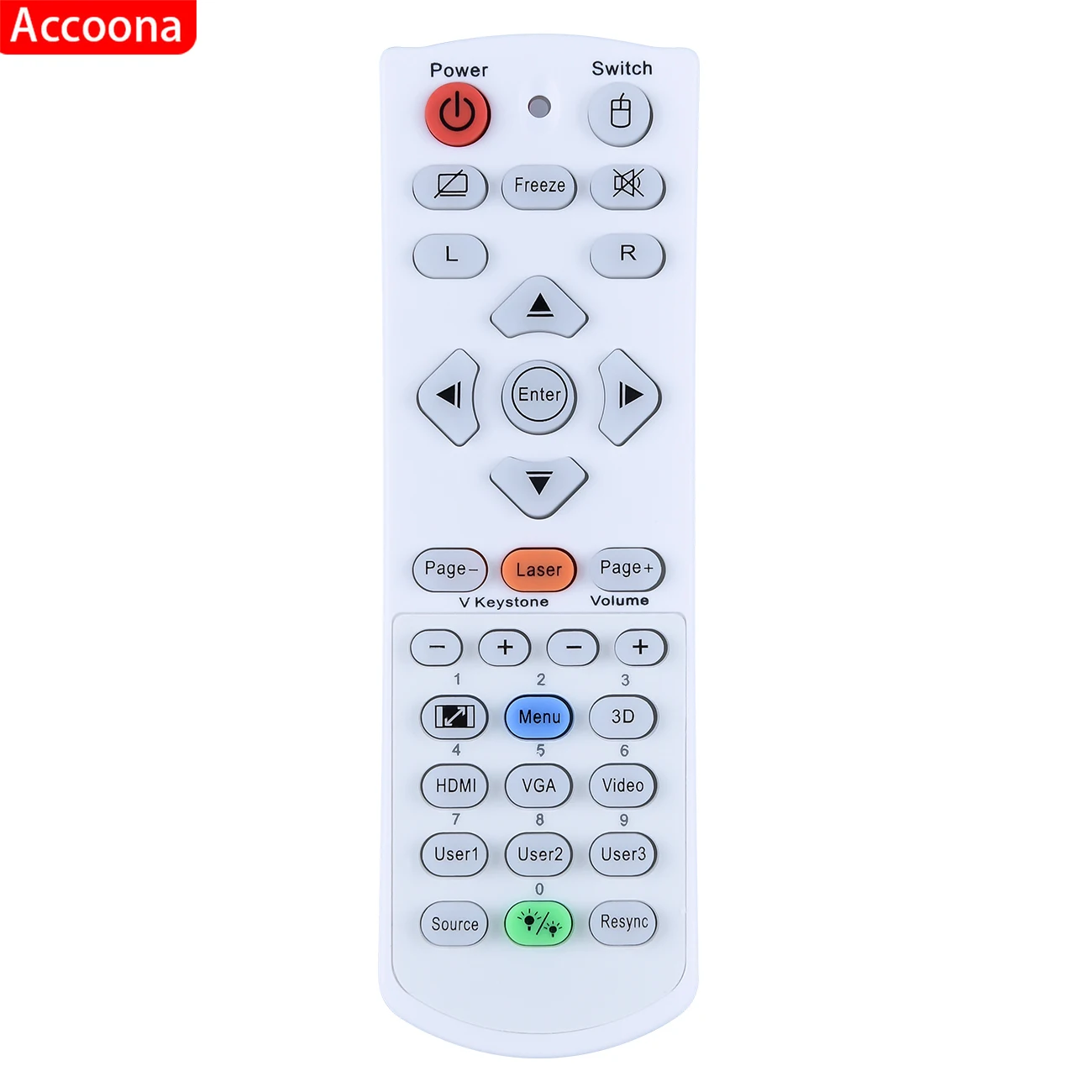 Controle Remoto Original se Encaixa para Optoma Aptus Viewsonic Projetor 4k550 4k550st X345 H512 Ht2000 W320usti Lm2401 Ir1304l - Image 4