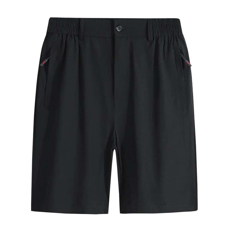 Big Size 8xl 7xl Men's Shorts Ice Silk Casual Short Trousers Elastic Waist Stretch Half Pants Golf Bermuda Male Cool Quick Dry 3