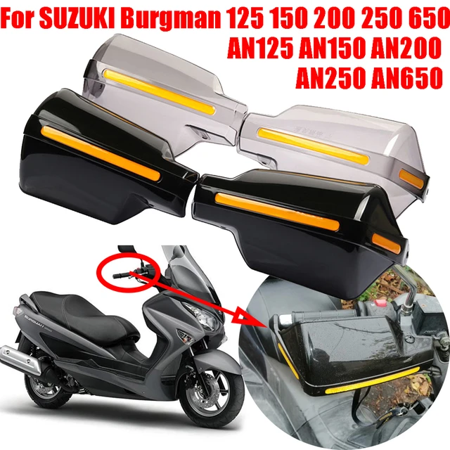 Additional LED headlights for scooter Suzuki Burgman 125 / 150