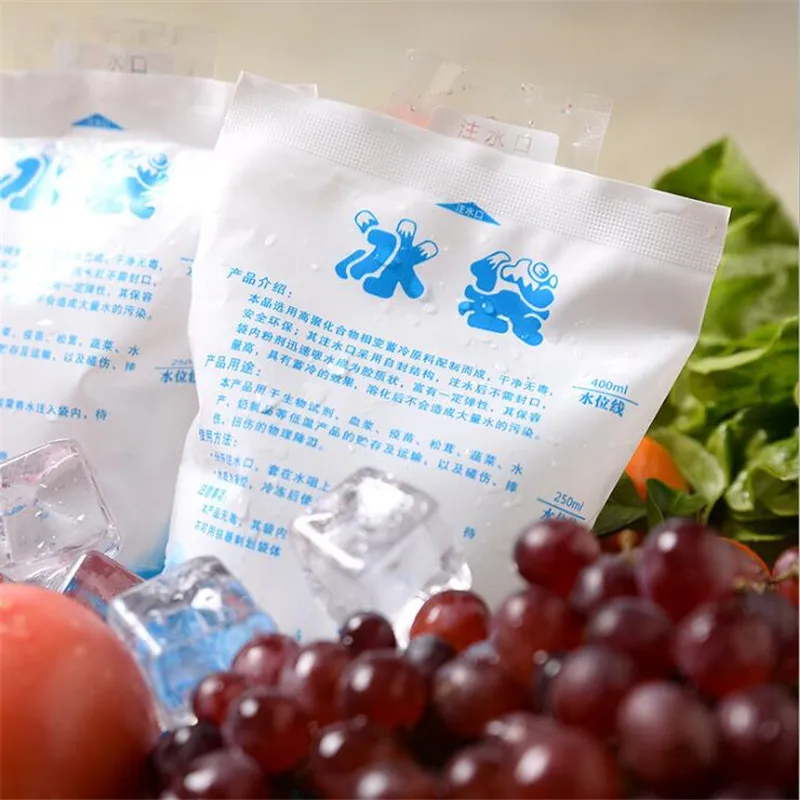 Reusable Ice Bags 10 Pcs Pain Cold Compress Drinks Refrigerate Food Keep Fresh medical ice pack ice packs