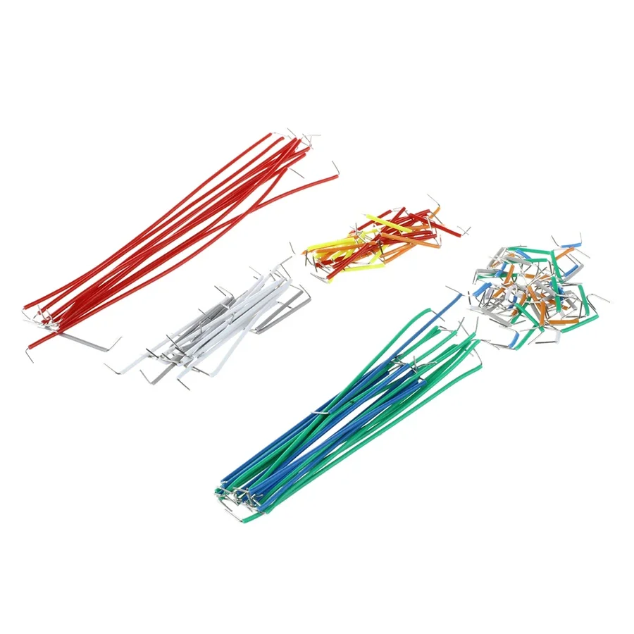 140 pcs U Shape Solderless Breadboard Jumper Cable Wire Kit For Arduino Shield For Raspberry Pi Bread board Diy Electronic Set solderless breadboard dupont wire jumper cable kit