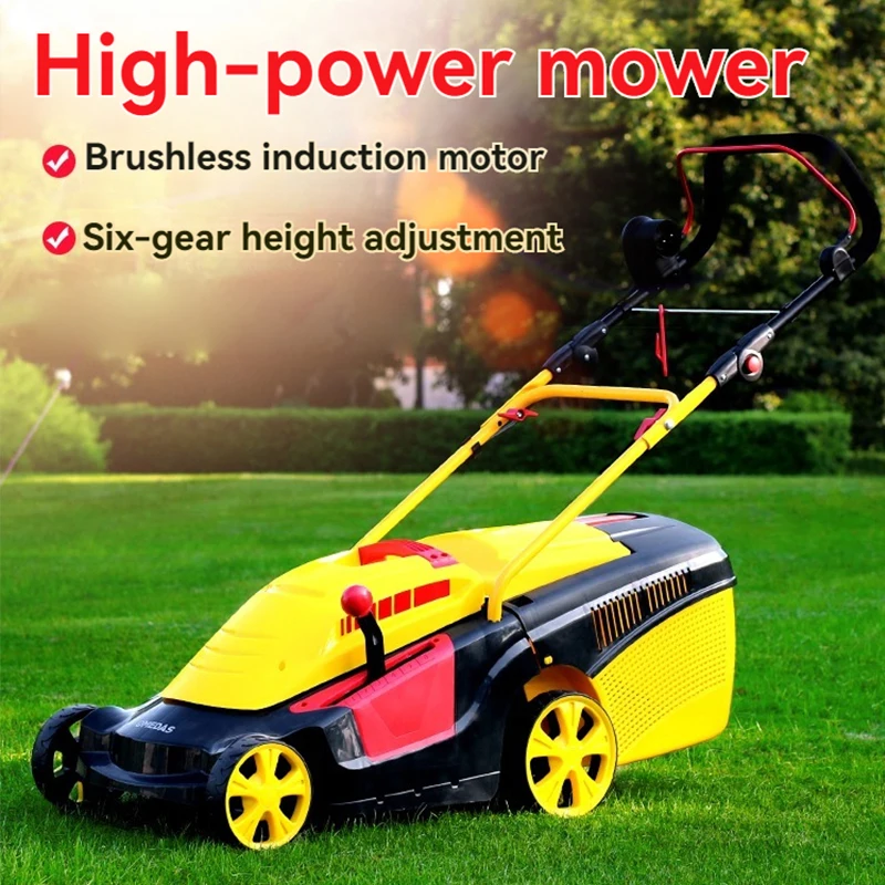 2500W High-Power Weeder Machine 2800rpm Speed Electric Lawn