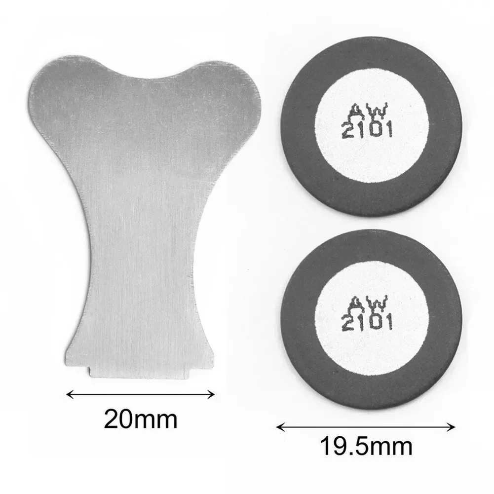 2pcs Transducer Discs Fire Heater For DIMPLEX Opti-Myst Glass Disk Parts W/ Cap Tool Accessories Electric High Quality