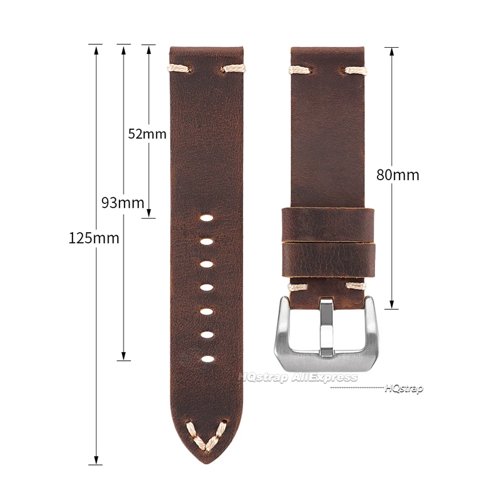 Vintage Leather Strap - Classic Business Band