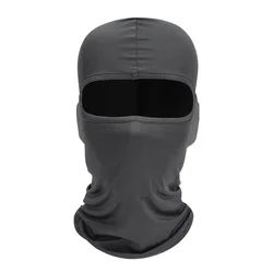 Multifunctional Outdoor Balaclava - Full Face Mask for Hiking, Cycling, Camping, and More (Dark Gray)