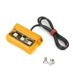 Motorcycle License Plate LED Light Waterproof Rear Tail Number Light Accessories A70F