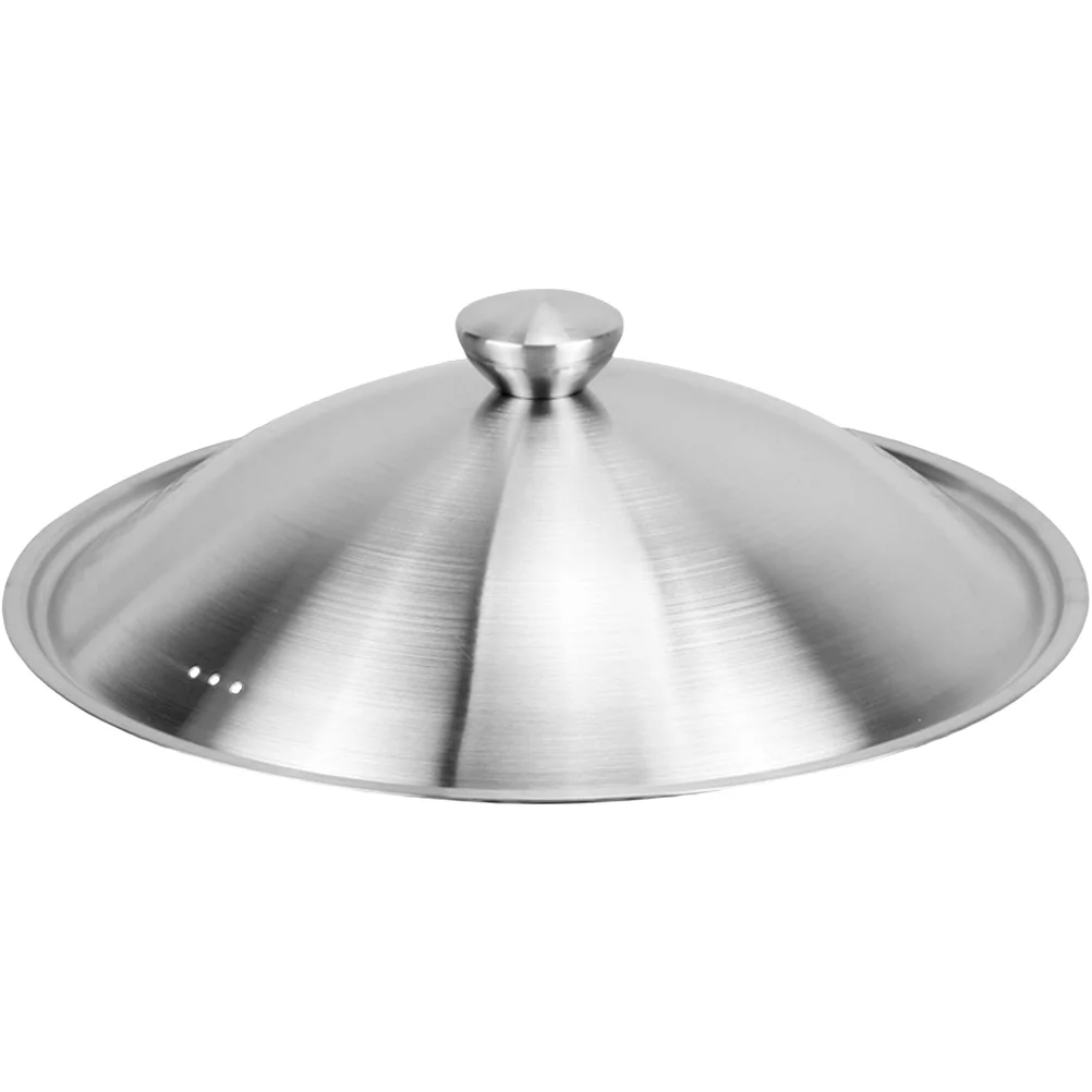 

Stainless Steel Pot Lid Universal Pan Cover for Frying Pans Metal Lids Pots Replacement and