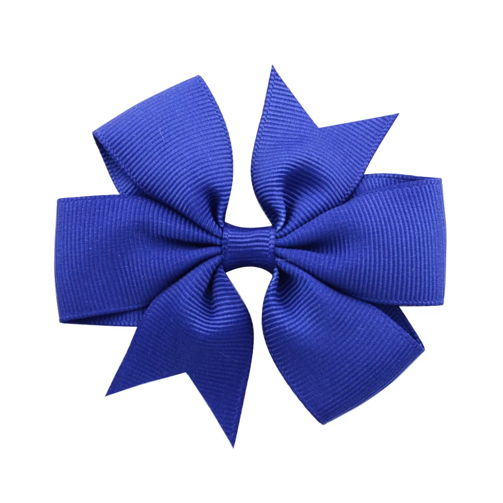 Vibrant Grosgrain Ribbon Hair Bows Clips