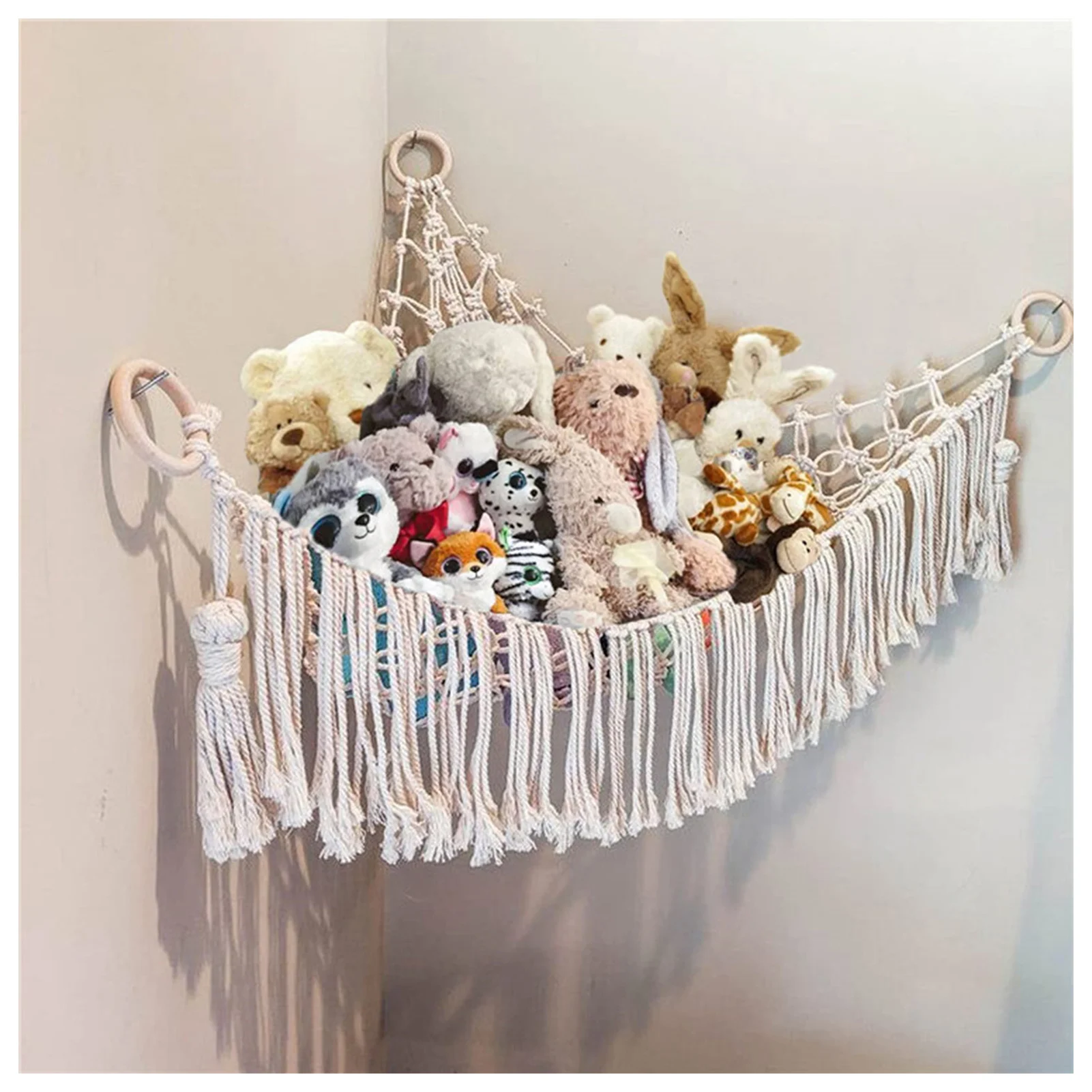 

Dolls Storage Net Hammock Soft and Comfortable Storage Net for Backyards Balconies Clubs