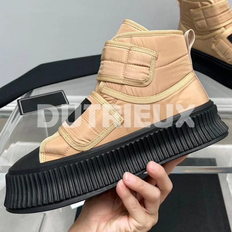 

Ladies Bread Shoes Autumn Winter 2023 New Rain Velvet Upper Mixed Colors Thick Bottom Casual Shoes Concise Versatile Loafers