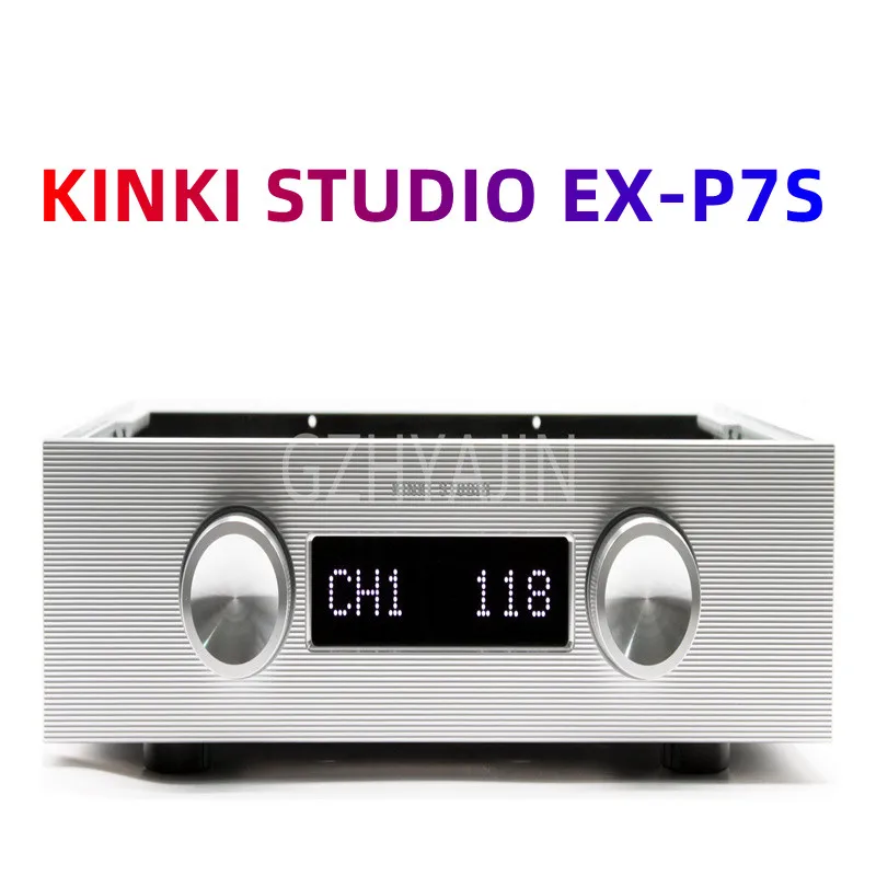

Latest KINKI STUDIO EX-P7S Pre-amplifier quality High sound quality amplifier , Frequency response: 0-150khz ,SNR: 90dB