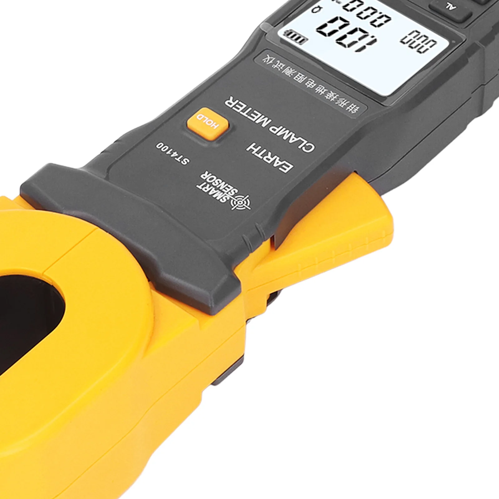 LCD Digital Clamp Ground Resistance Meter Auto Power Off Clamp Earth Resistance Meter Tester for Weather Ground resistance tester