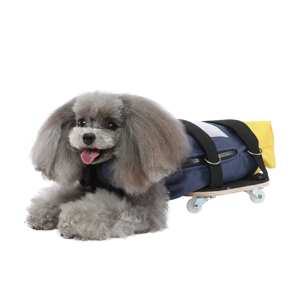 Dog Wheelchair Help to Protect Pet Chest And Limbs Breathable For Paralyzed Pets Cloth Walking Drag Bag for Disabled Dog Cat