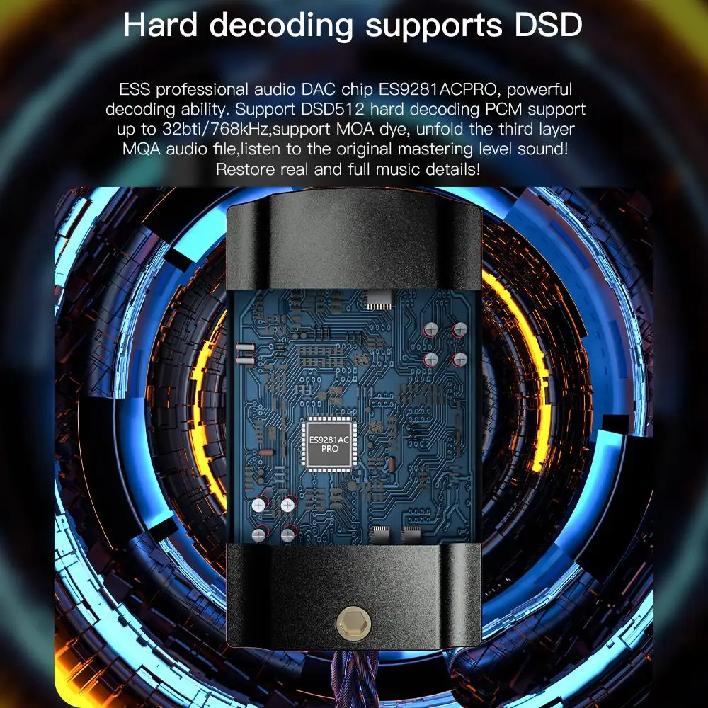 KEYSION USB TYPE C to 3.5mm DSD512 256 MQA Hi-Fi DAC Audio Chip Decoder Headphone Amplifier Adapter 32bit 768kHz Digital Decoder headphone amplifier,portable dac amplifier,audio decoder,audio amp adapter,3.5mm aux adapter
