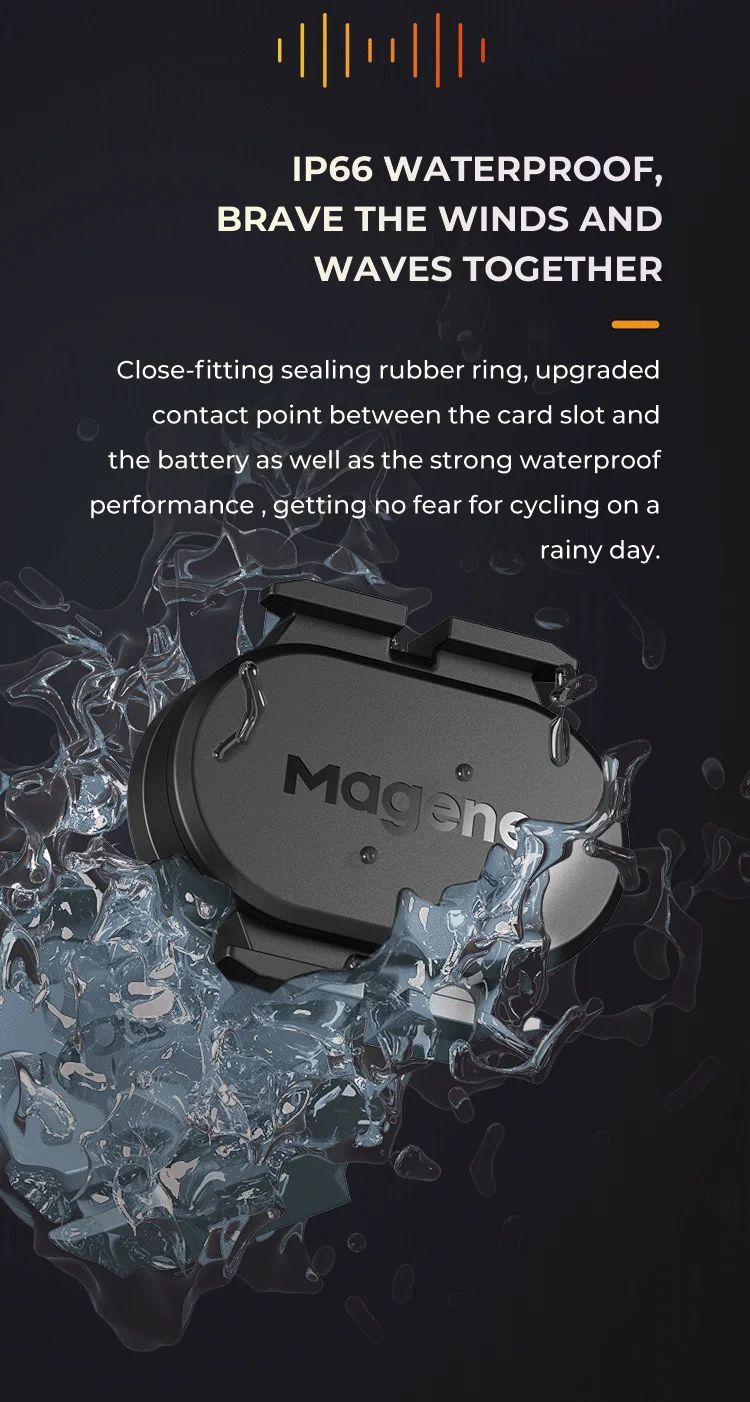 Sensore Bici Magene S314 - Wireless Per Velocità E Cadenza ANT+ E Bluetooth - Foto 5