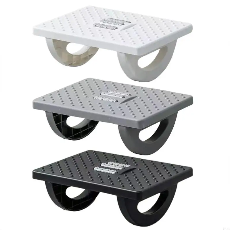 P88E Foot Stool Under Desk Foot Rest Shakeable Massager Footrest Support